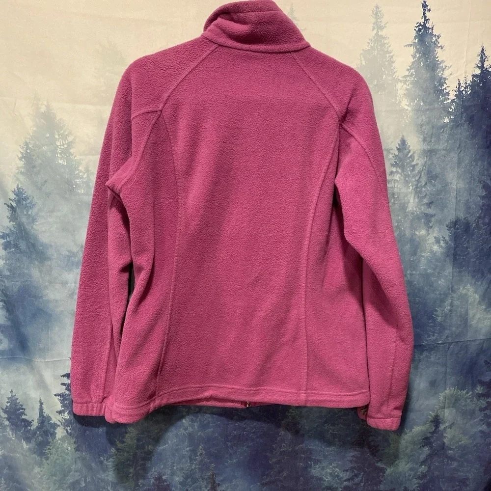 Columbia Jacket Womens Large Full Zip Fleece Sweater Camp‎ Ladies